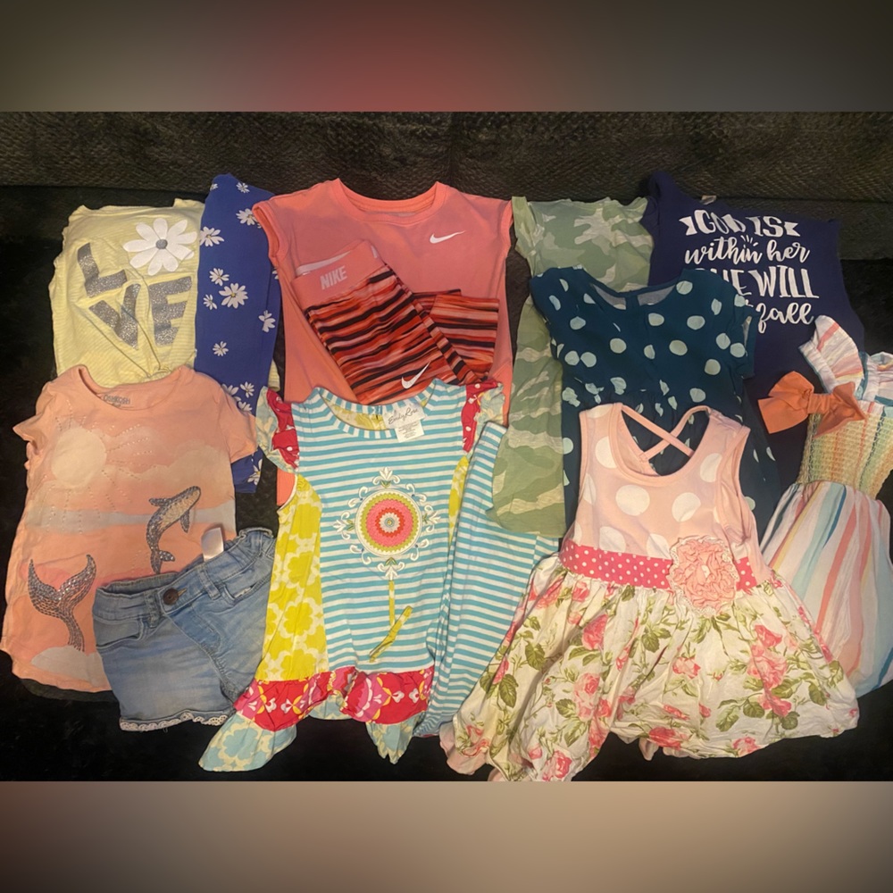 79 Piece Lot of Toddler Girl Clothes Size 3t